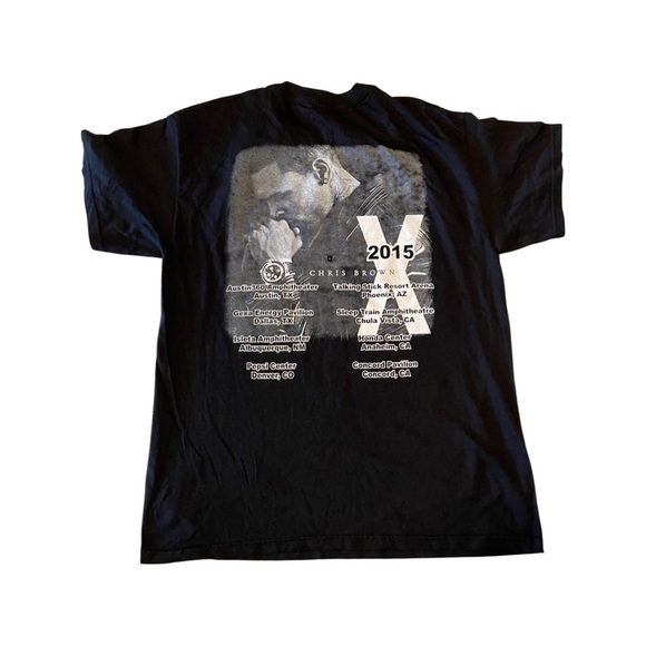 Chris Brown 2015 “ One Hell of a Nite” band tour. Size large in black never worn - Picture 2 of 7